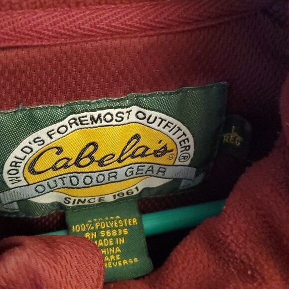 CABELA'S Fleece zip-up - Picture 7 of 9